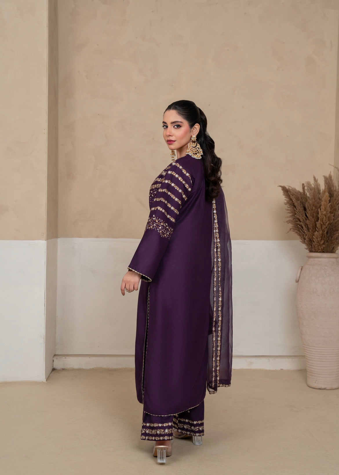 Luxe Embroidered 3PC