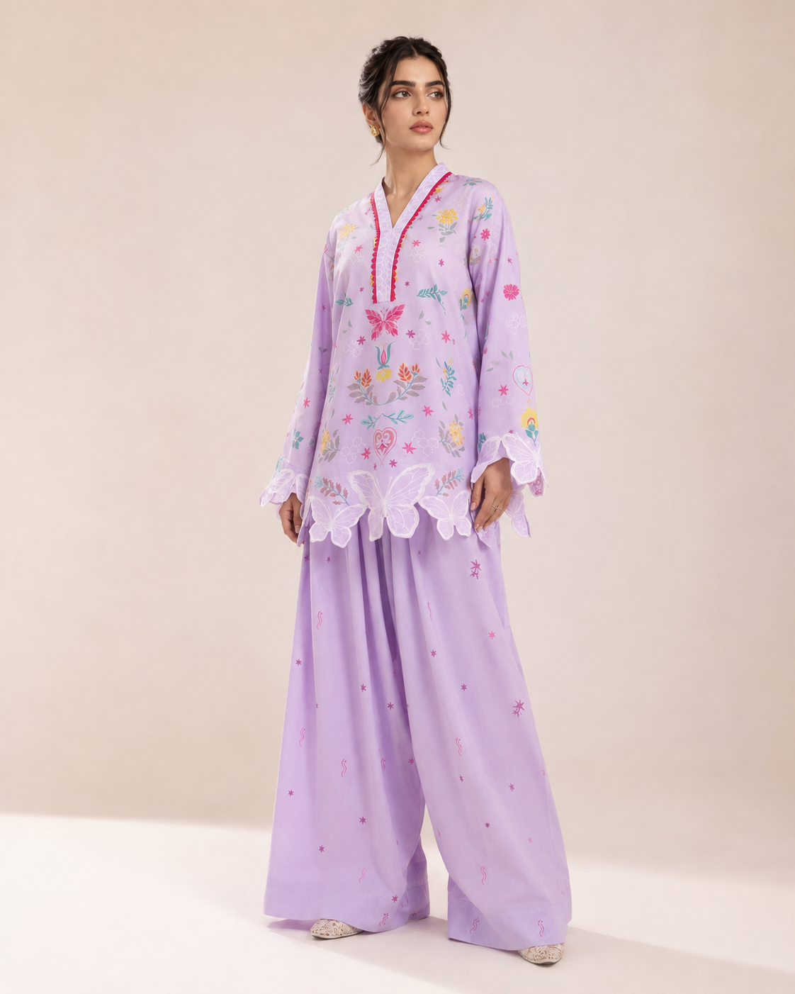 Titli Lilac Co-ord Set