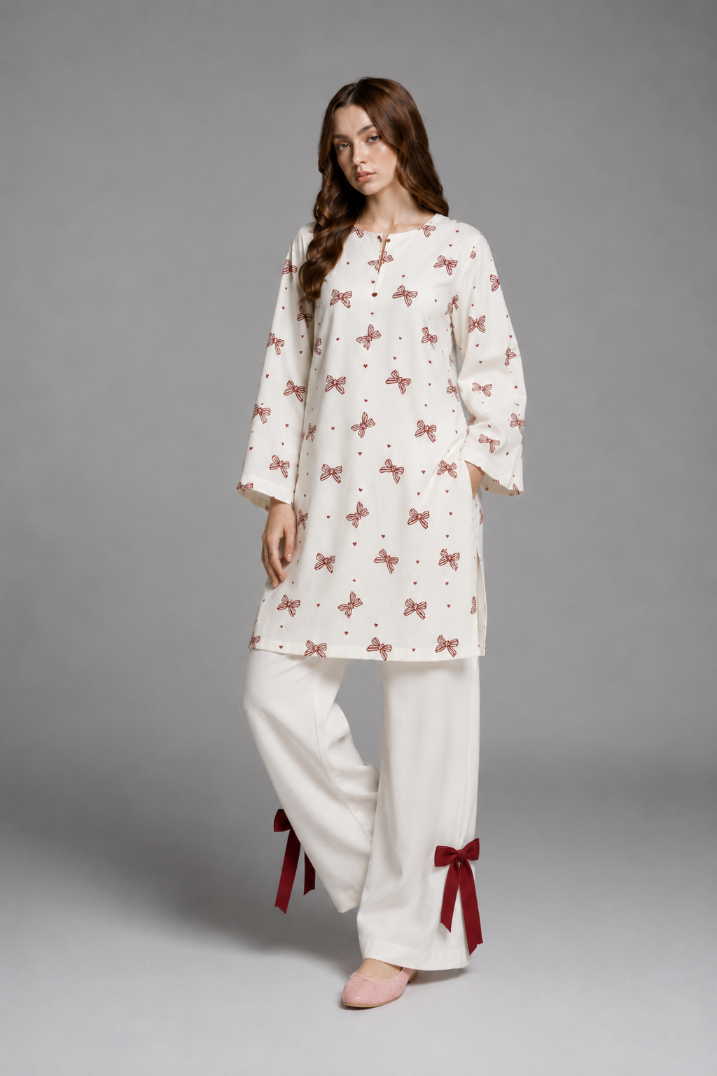 Ribbon Bow Co-ord Set