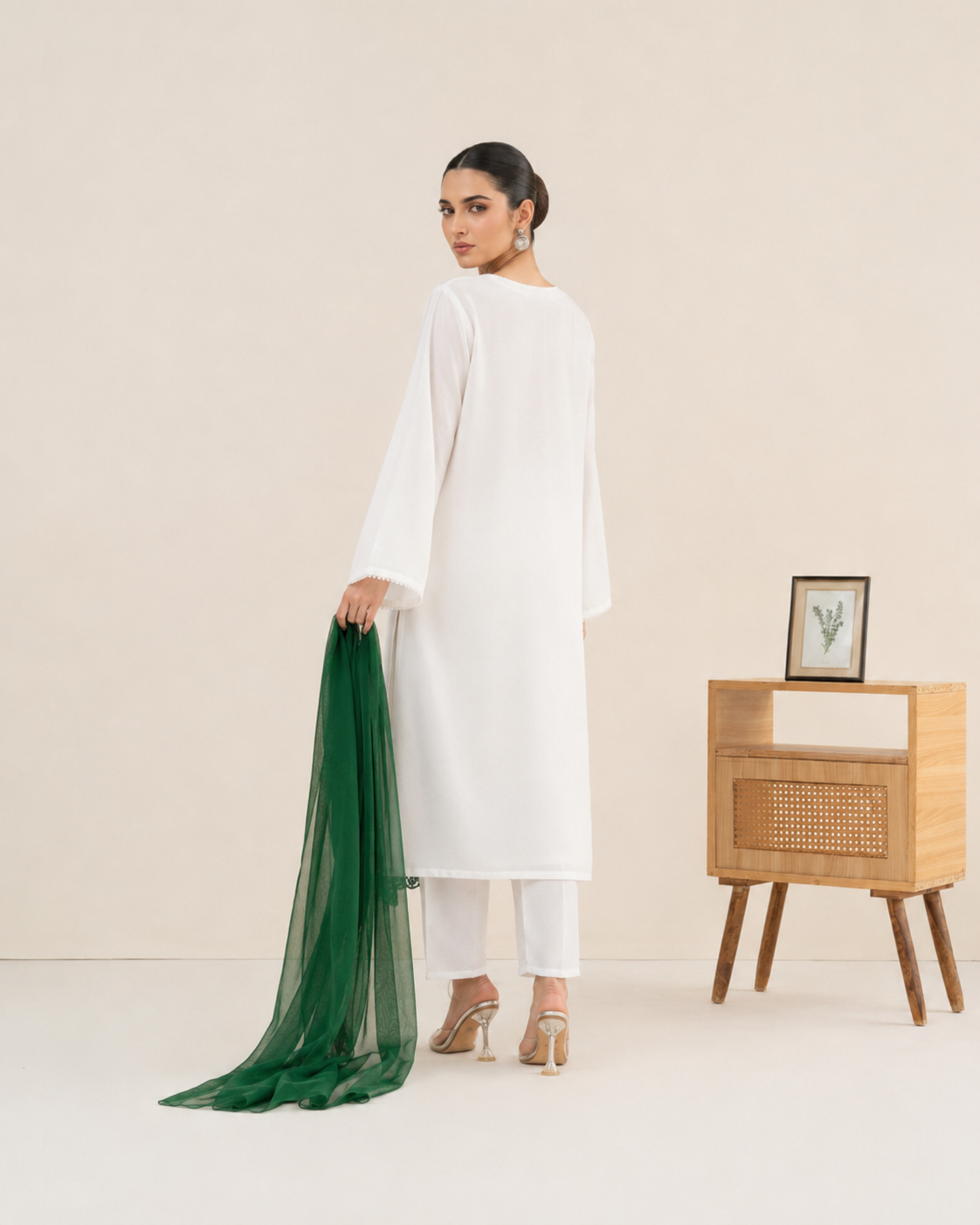 National Embroidered 3pc