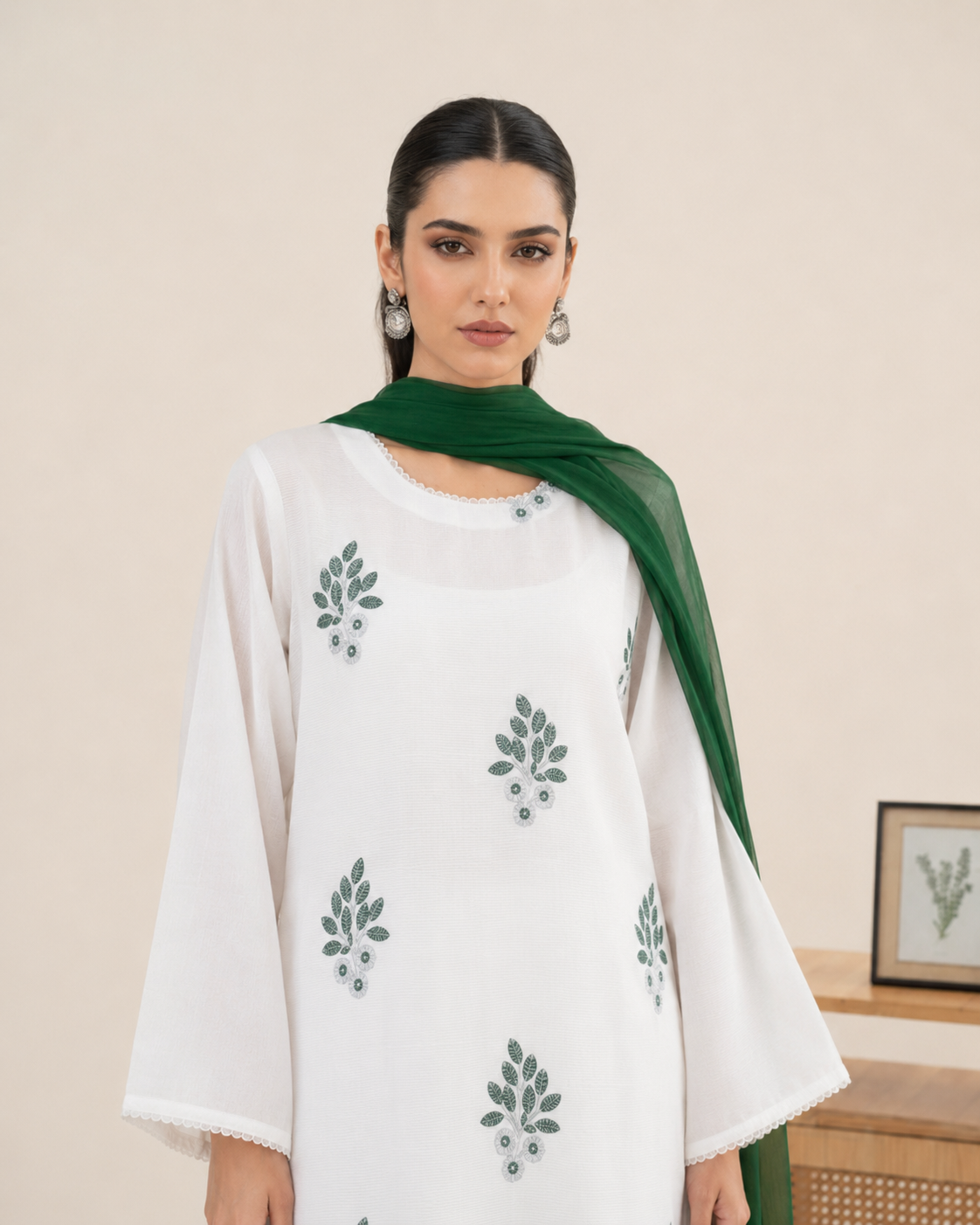 National Embroidered 3pc