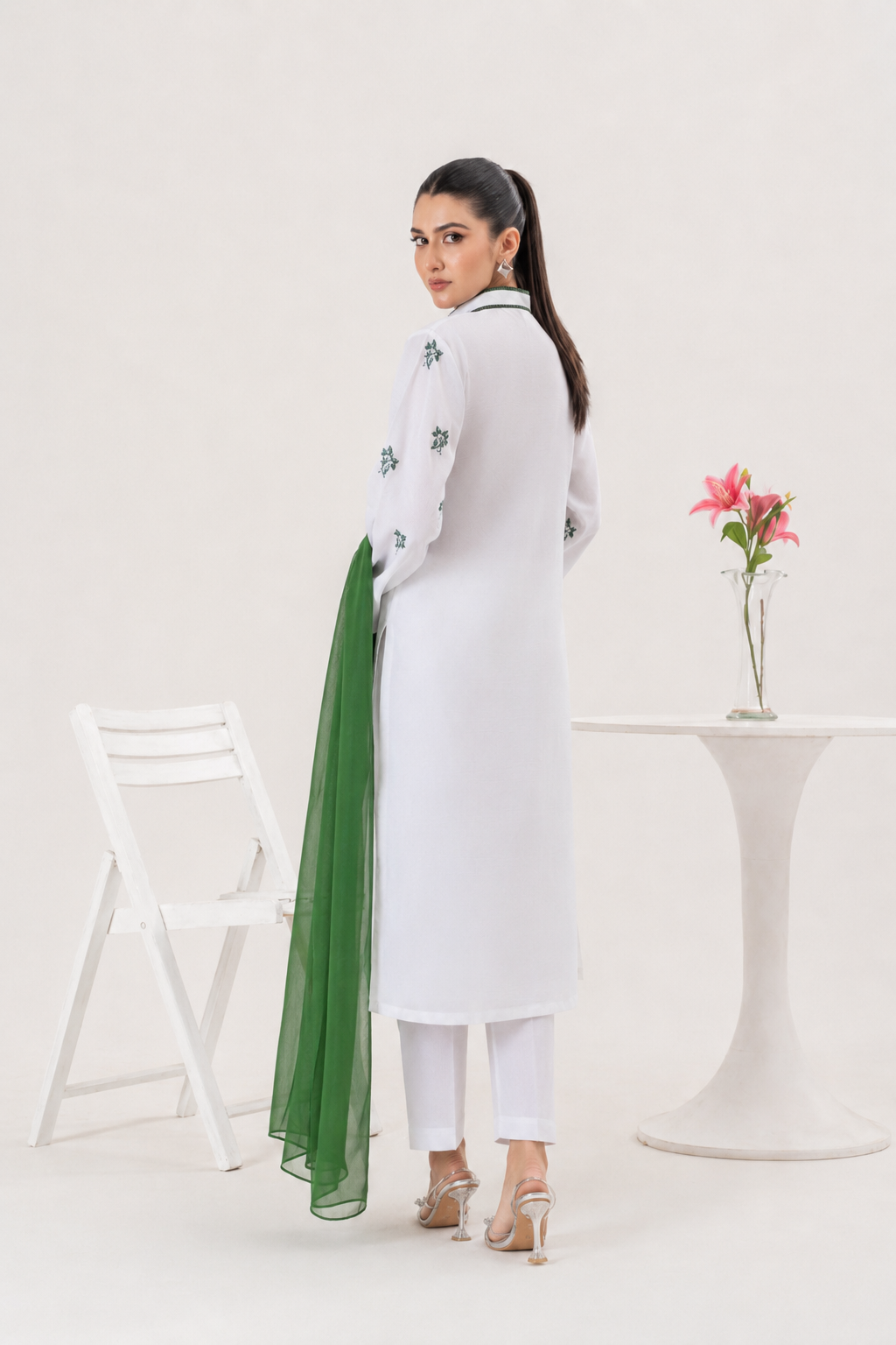 Azadi Embroidered 3pc