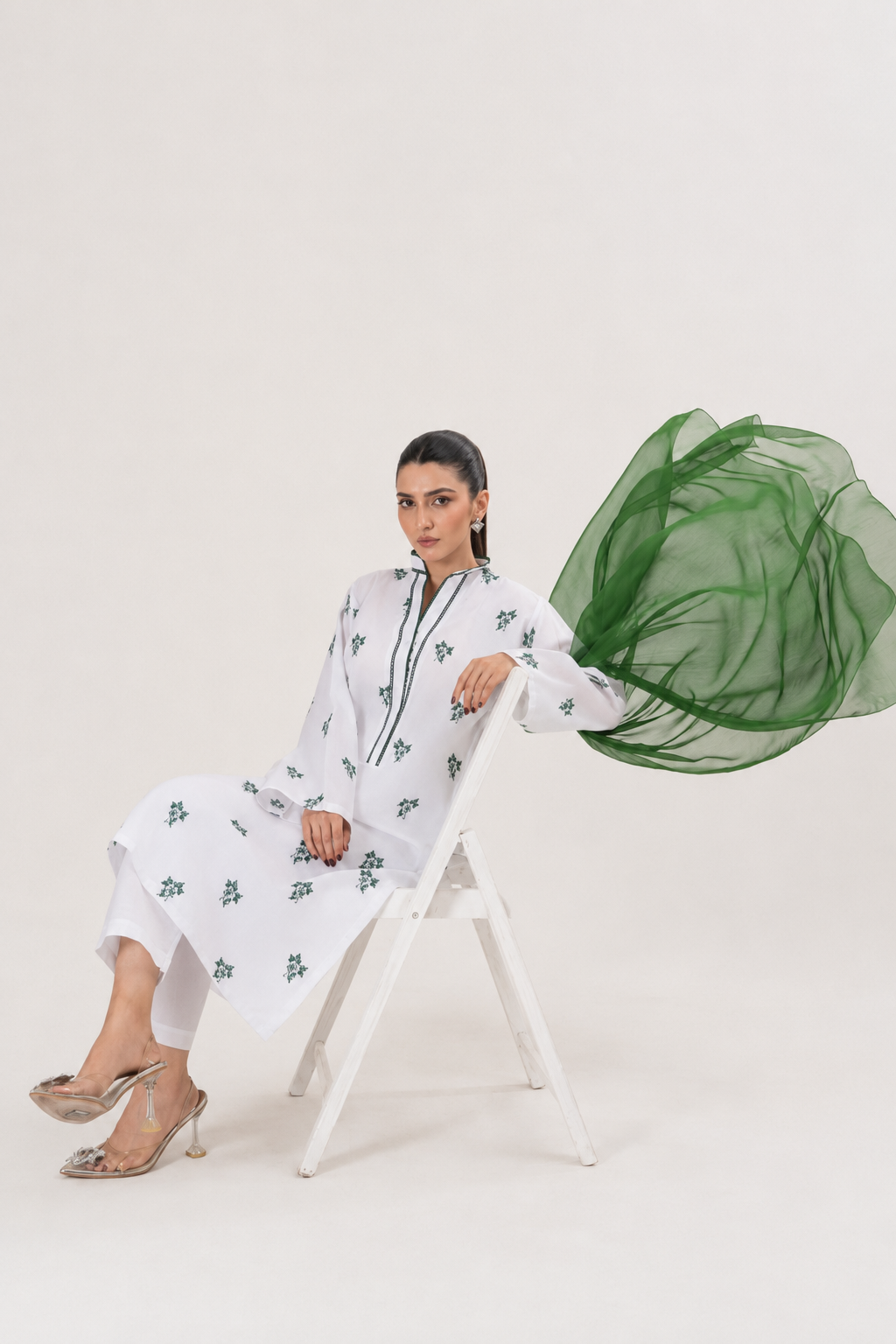 Azadi Embroidered 3pc