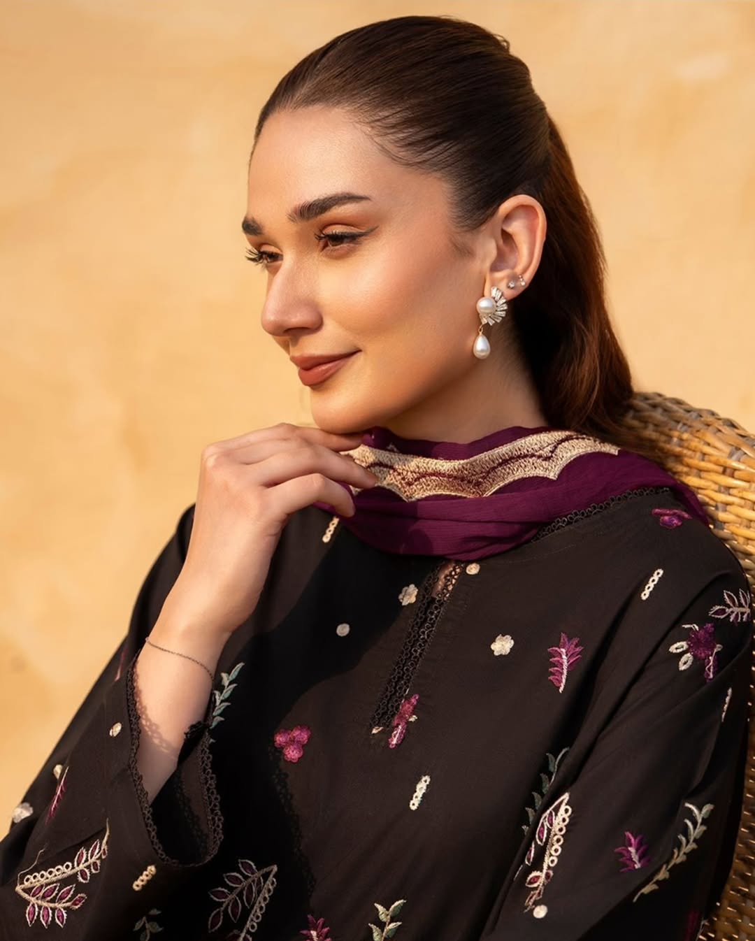 Diana Embroidered 3PC set
