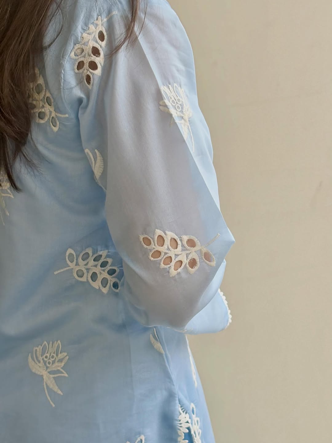 Ocean Sky Embroidered 2pc