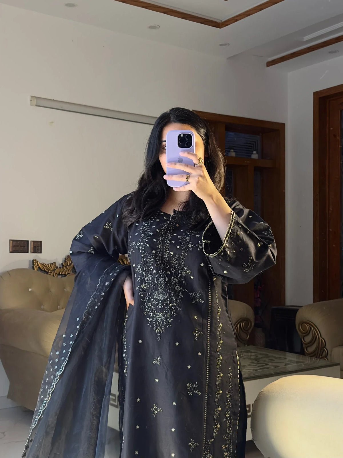 Mannat Embroidered 3pc