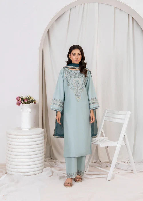 Lazule Embroidered 3PC