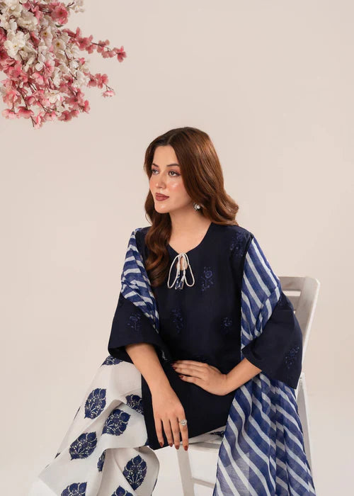 Salina Amber Embroidered 3pc