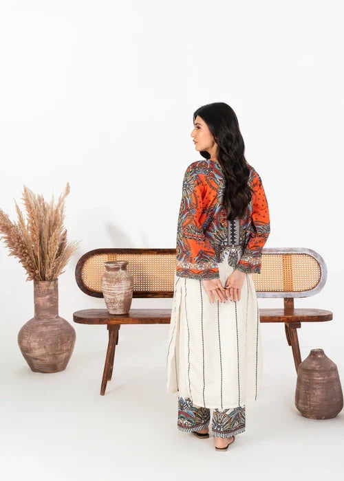 ORANGE BLOOM 2PCS