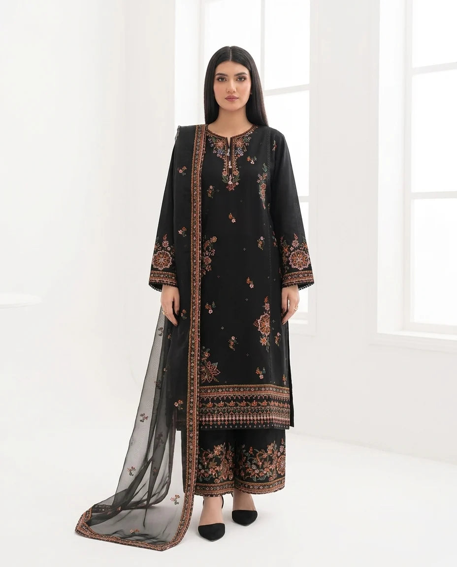 Hareem Embroidered 3PC