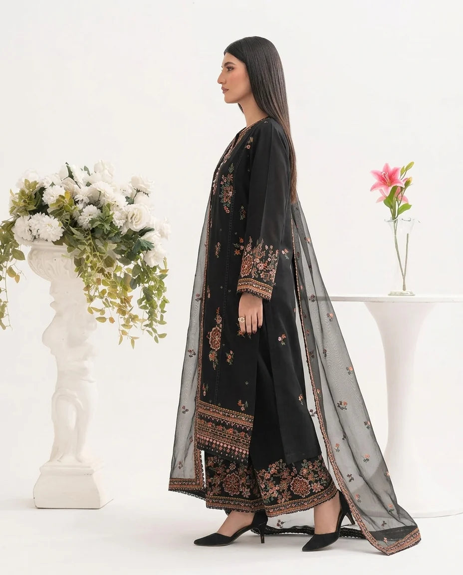 Hareem Embroidered 3PC