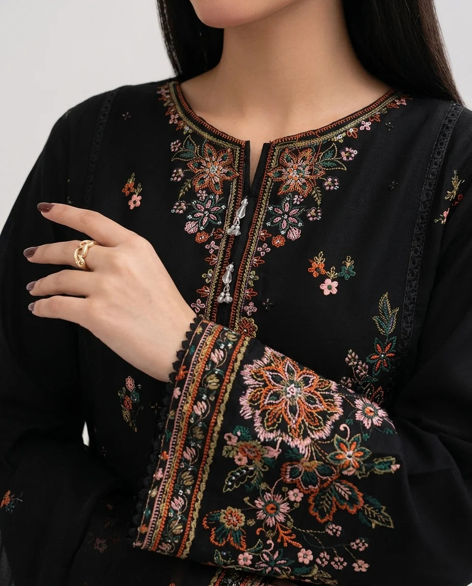 Hareem Embroidered 3PC