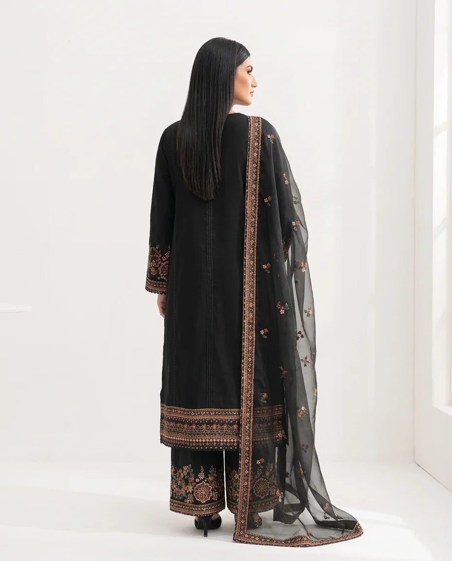 Hareem Embroidered 3PC