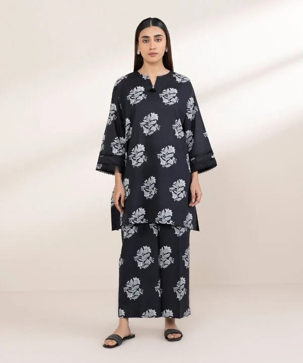 Under Rs. 2,000 collection cover featuring Zeenat Black Co-ord Set by Husn e Libaas