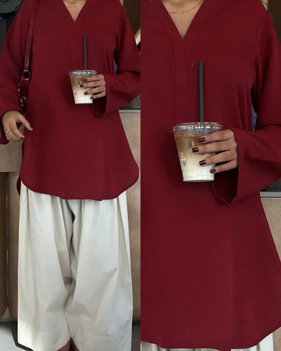 Dynamic Cherry Furshi Co-ord