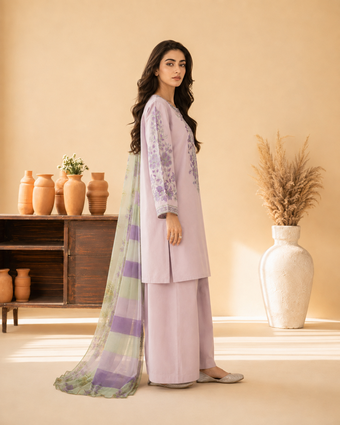 Nargis Embroidered 3pc