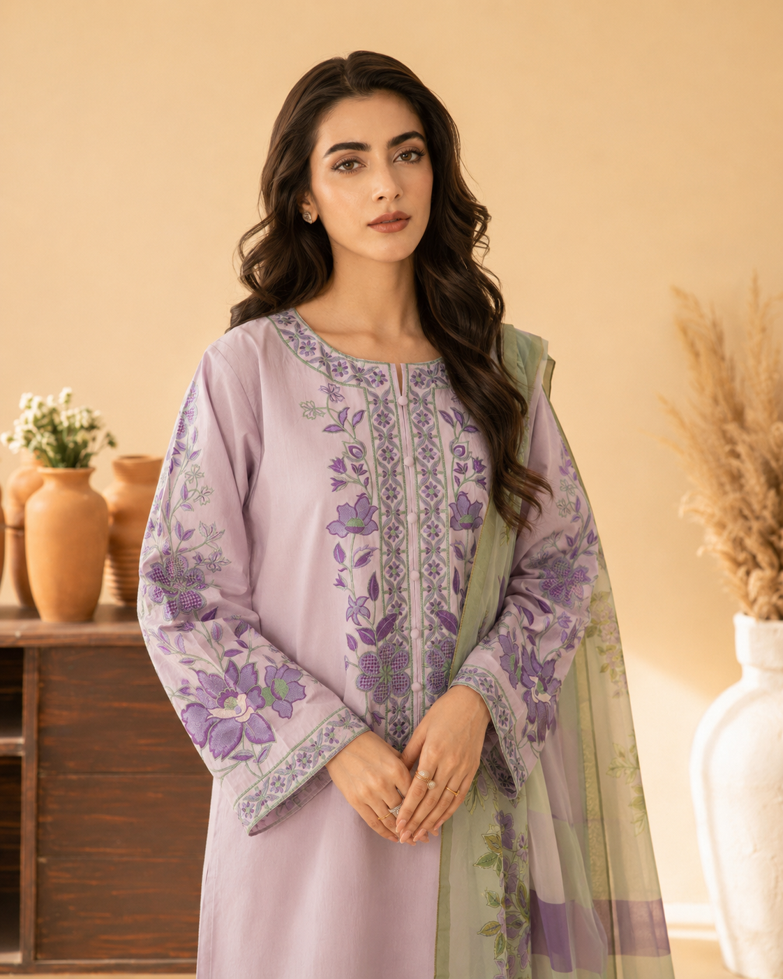 Nargis Embroidered 3pc