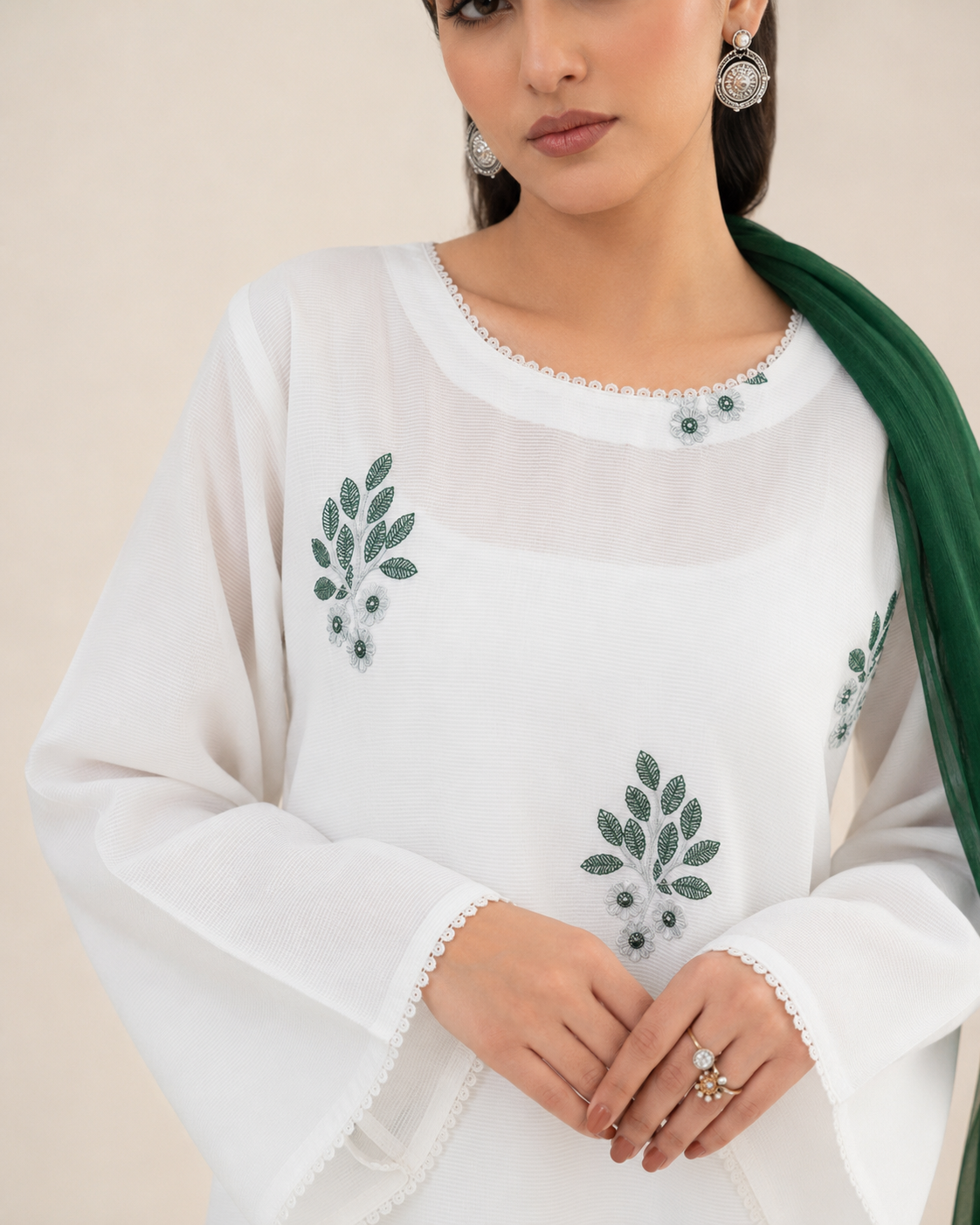 National Embroidered 3pc