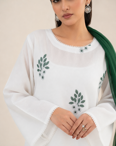 National Embroidered 3pc