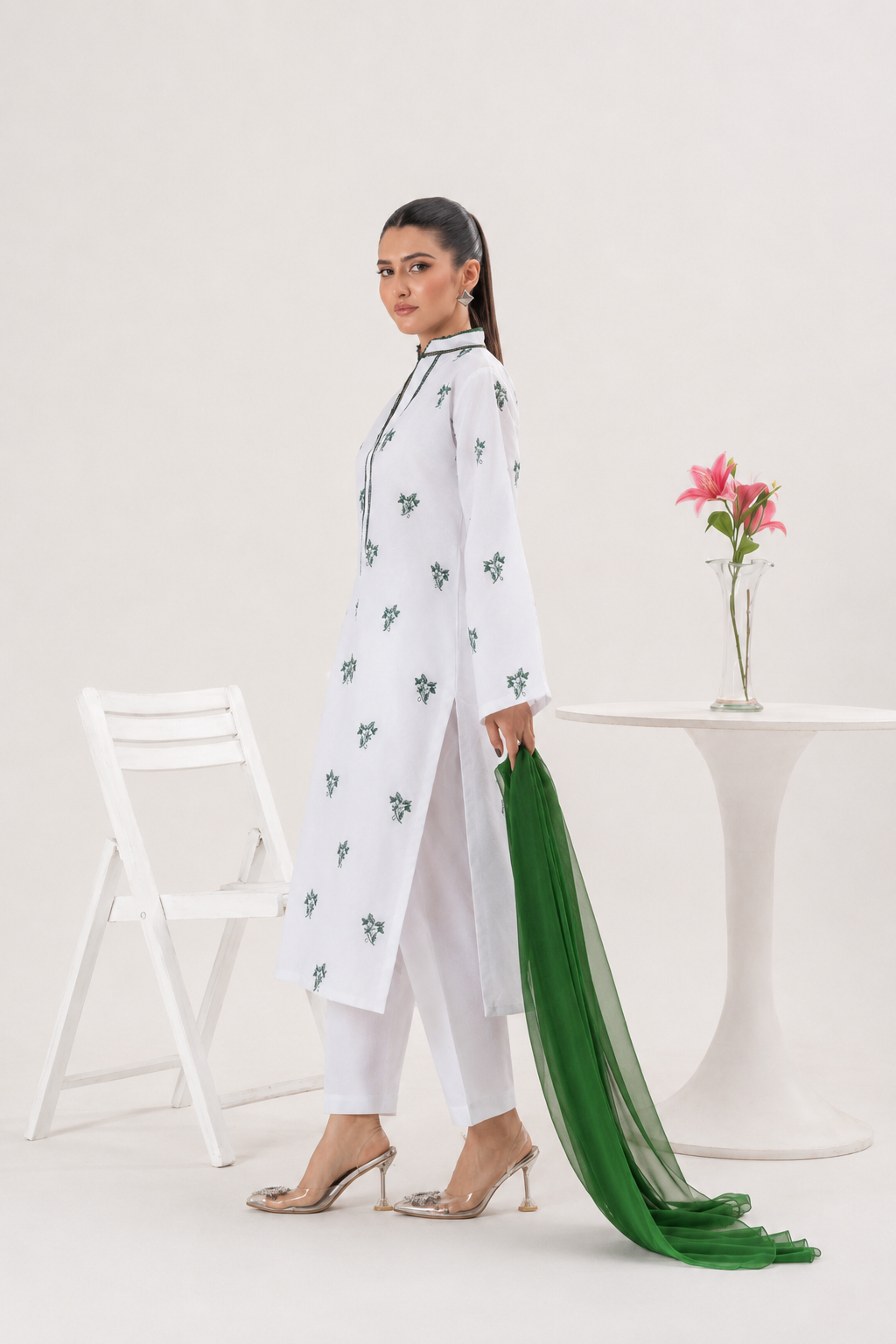 Azadi Embroidered 3pc