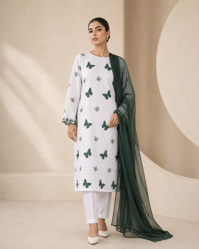 Green Butterfly 3pc