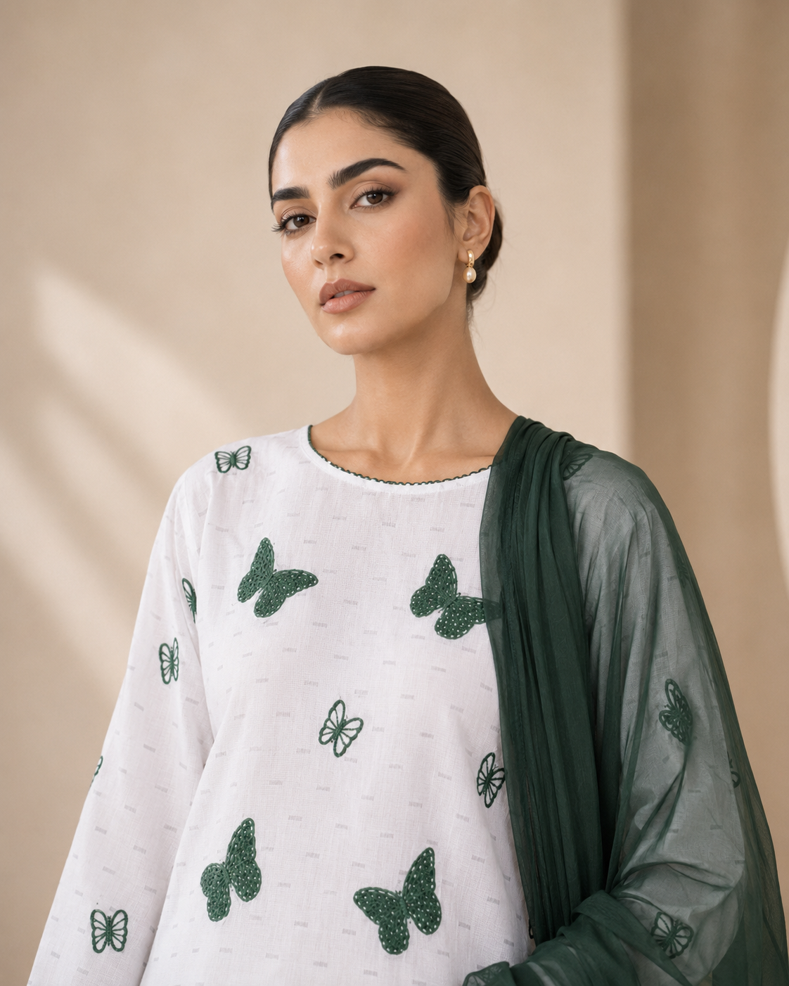 Green Butterfly 3pc