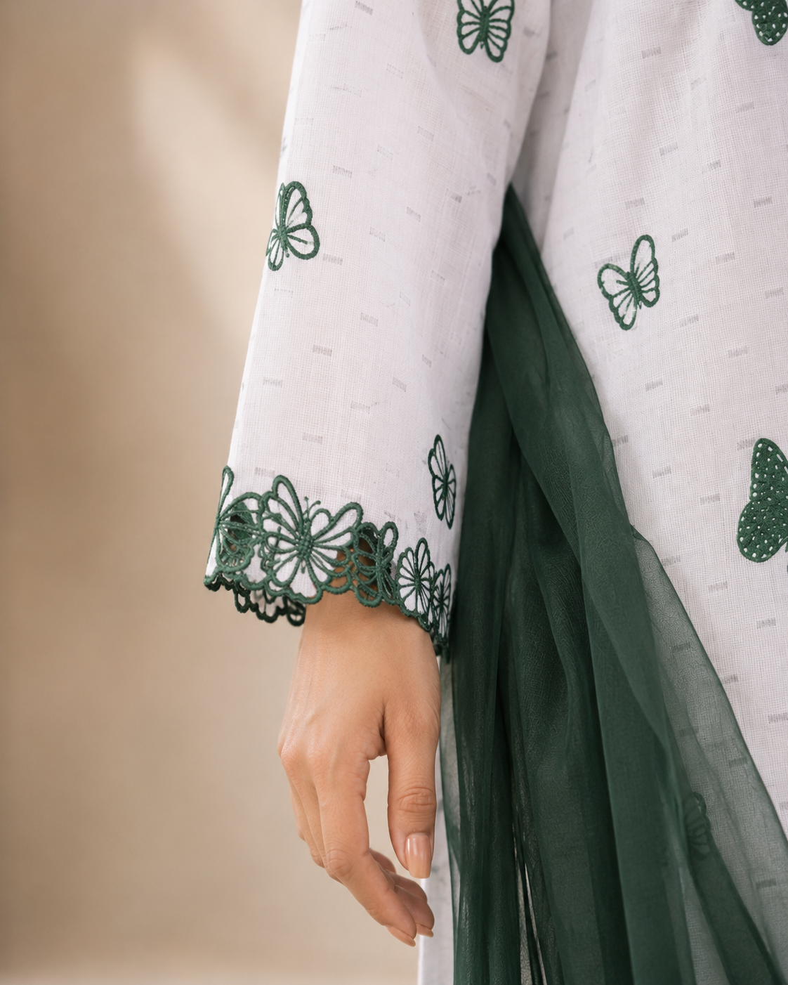 Green Butterfly 3pc
