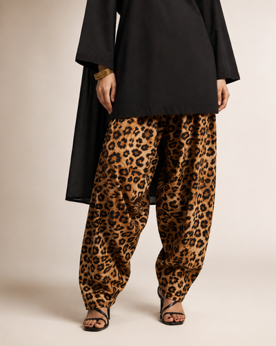 Leopard Noir Co-ord Set