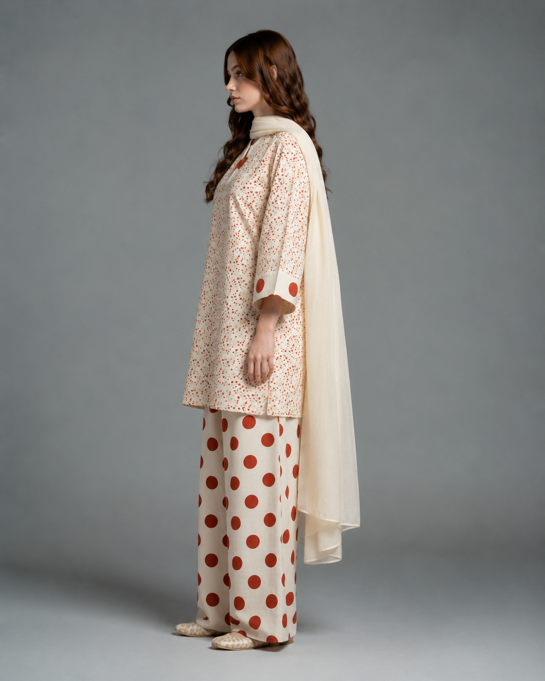 Polka Dot Printed 3pc