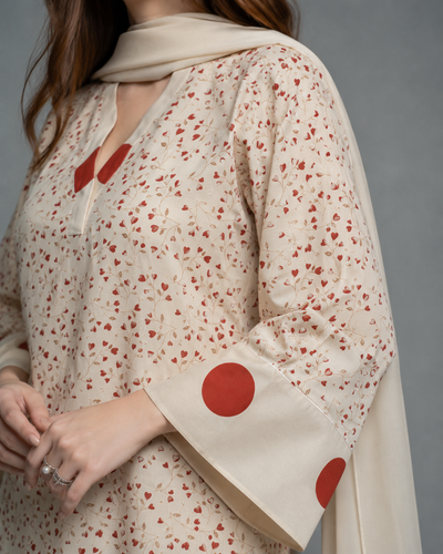 Polka Dot Printed 3pc