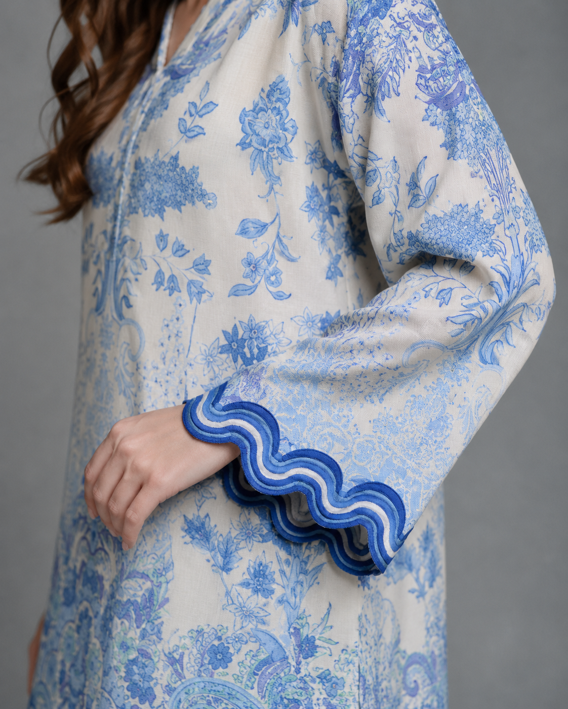 Sky Lid Embroidered 2pc