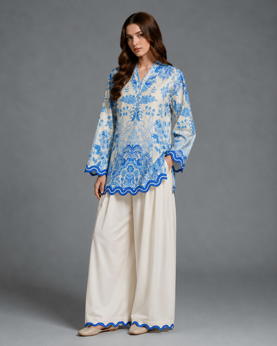 Sky Lid Embroidered 2pc