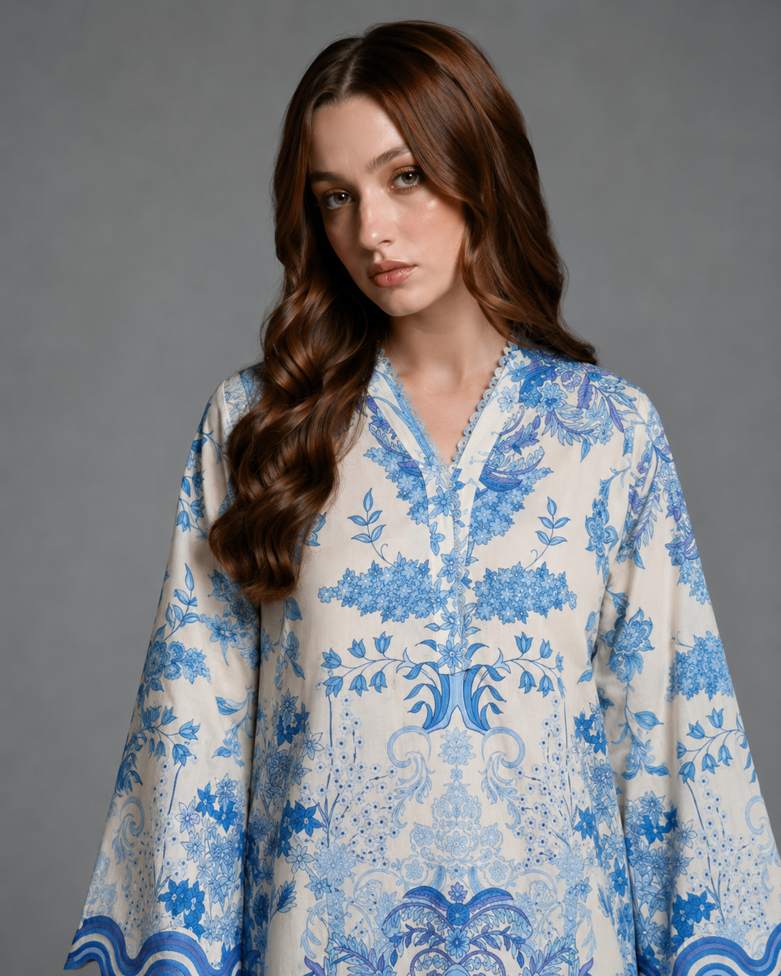 Sky Lid Embroidered 2pc