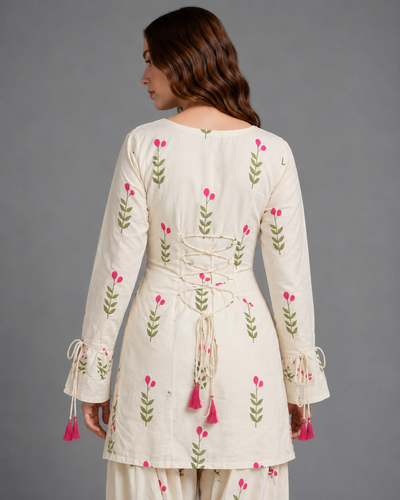 Green Berry Printed 3pc