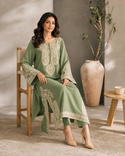 Afreen Embroidered 3Pc