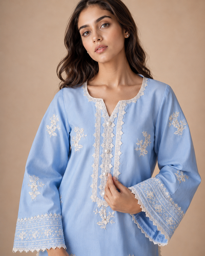 Mahnoor Embroidered Co-ord Set