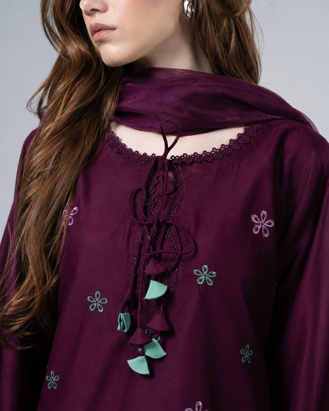 Elora Embroidered 3pc
