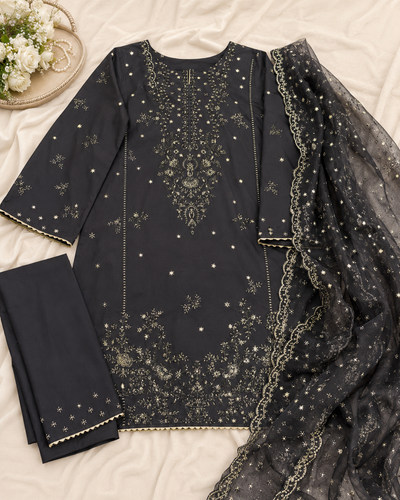 Mannat Embroidered 3pc
