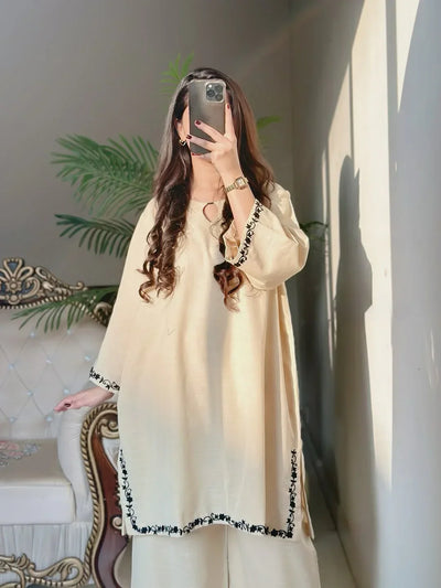Zarf Embroidered Co-ord Ser