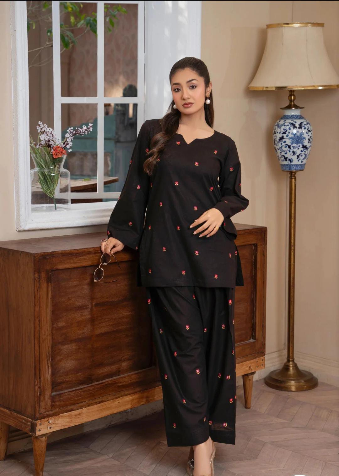 Flower-Petal Farshi 3pc