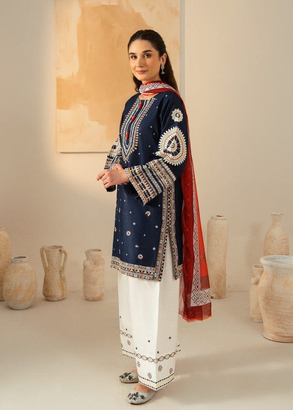 Ruhi Embroidered 3pc