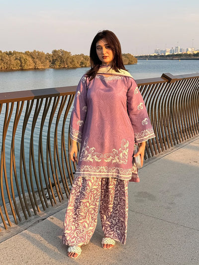 Wishmy Embroidered 3pc