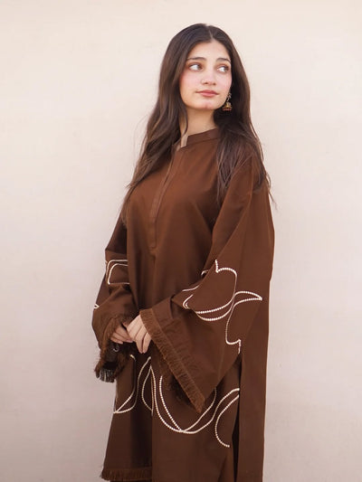 Ava Embroidered co-ord Set