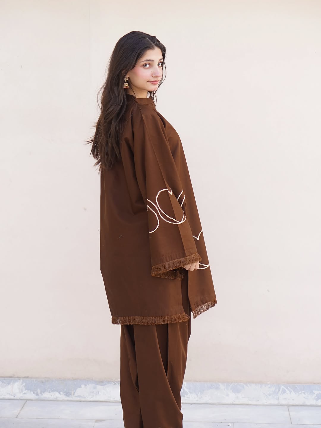 Ava Embroidered co-ord Set