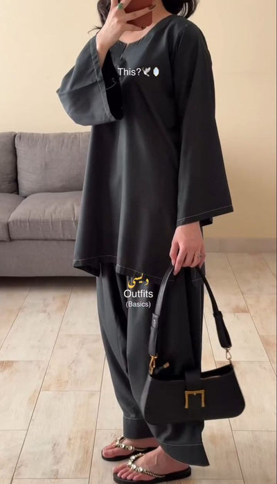 Farshi Shalwar Co-ord Set