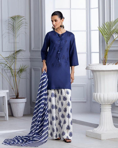 Salina Amber Embroidered 3pc