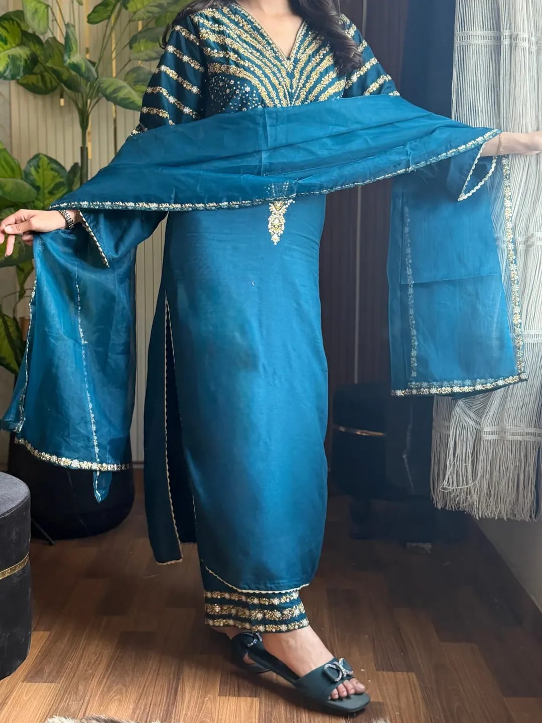 Luxe Teal 3pcs