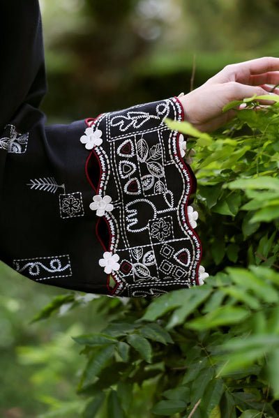 Luqaab Embroidered 3pc
