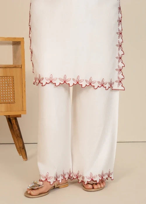 Bow Embroidered 3Pc