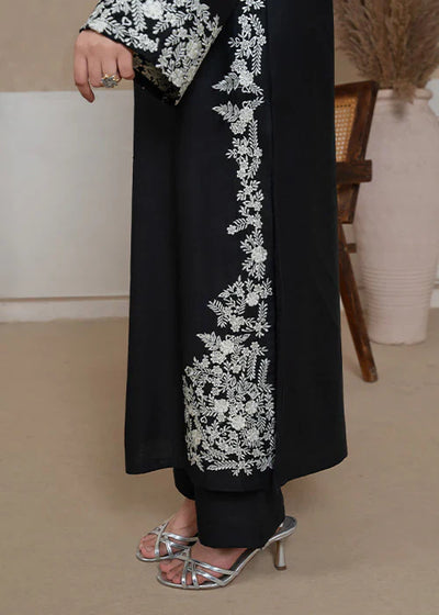 Black Margarita Embroidered 2pc